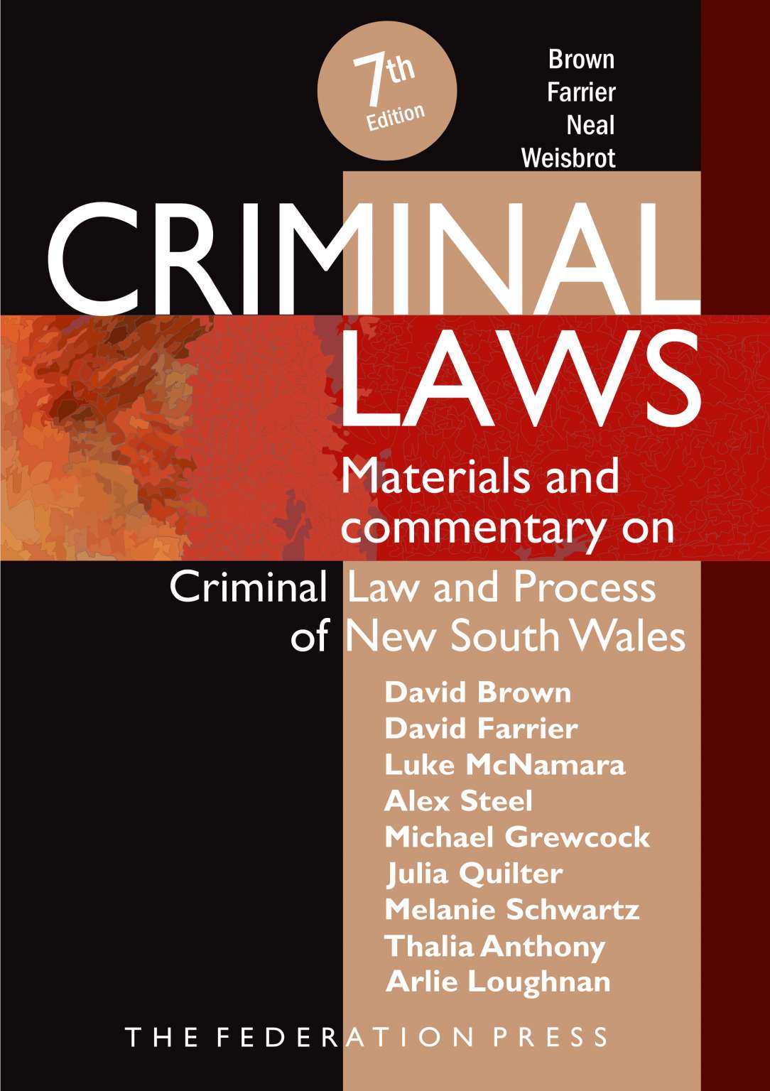 Criminal Laws, 7/e Irwin Law