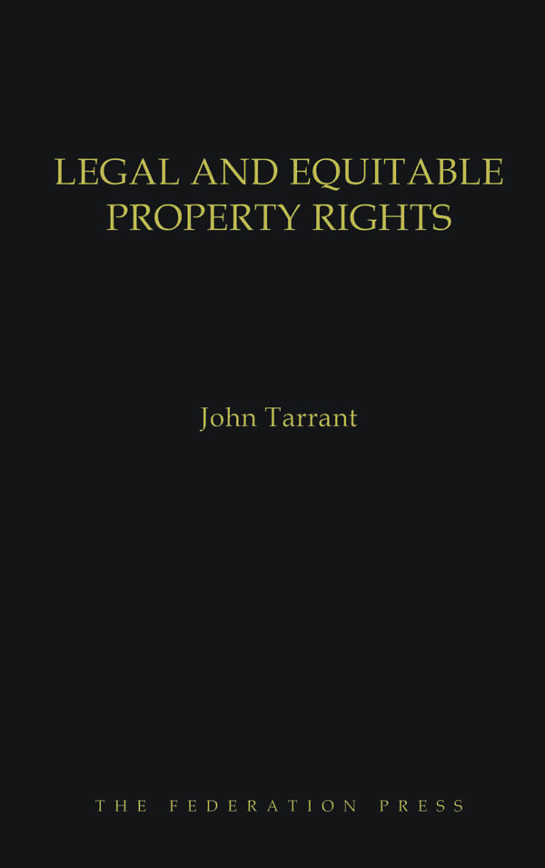 equitable rights in land