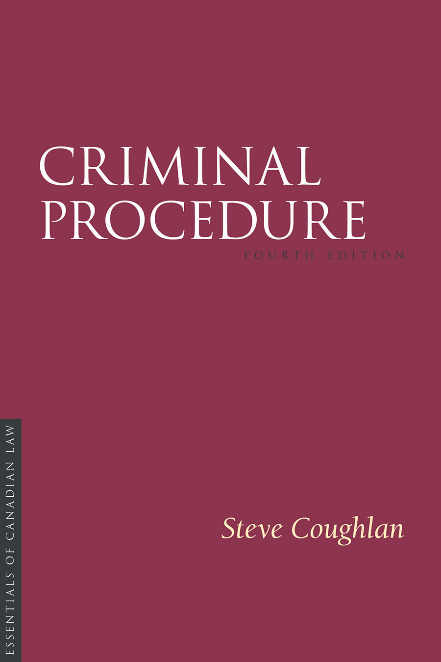 Law　Criminal　4/e　Criminal　Procedure　Irwin　Code